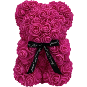 Rosenbär 25cm – Pink